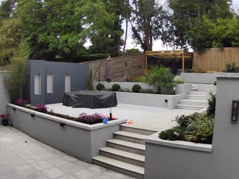 Sloped Garden Design